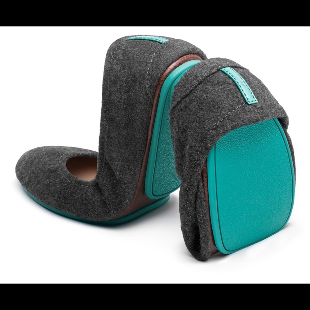 Tieks gray stone size 10